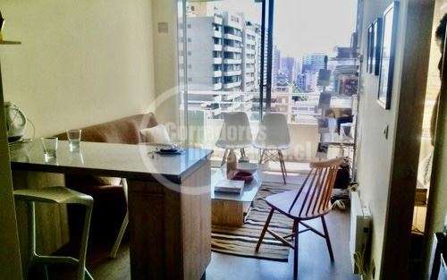 Departamento en venta de 1 dorm.en M. Santa Lucía , piscina