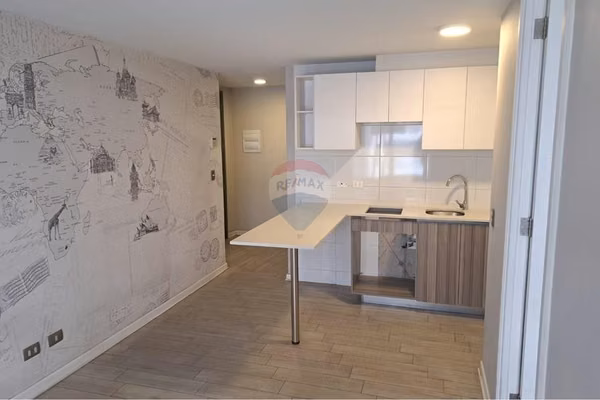 Depto centrico 1 dormitorio 1 baño estac.y bod