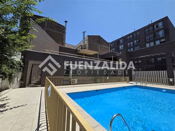 Departamento en venta de 1 dorm con estac y bod en Ñuñoa