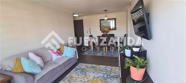 Depto en venta de 2D/2B con est y bod en San Miguel Lo Vial