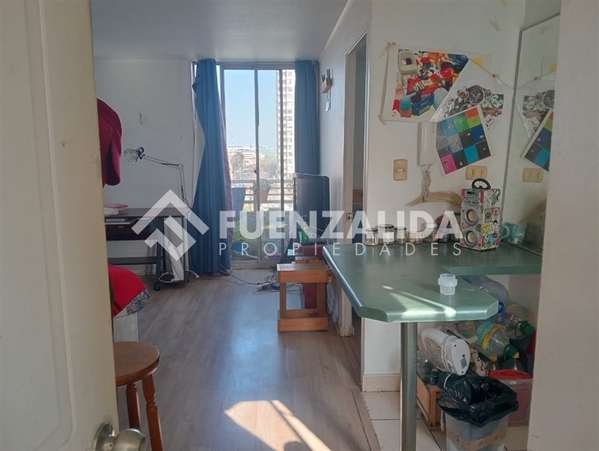 Venta departamento en Santiago 1 dormitorio, metro Toesca