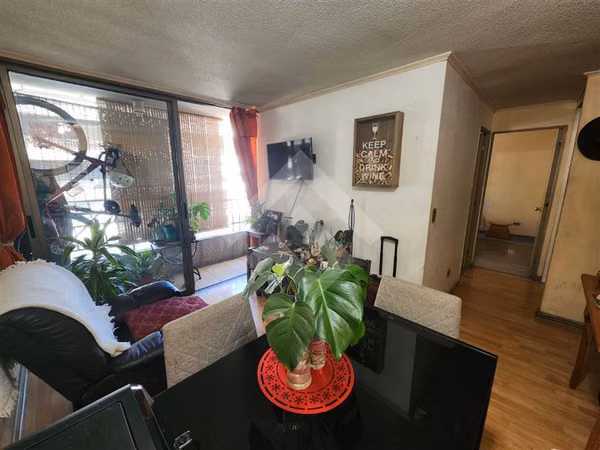 Venta Departamento Santiago con Estacionamiento Santa Isabel