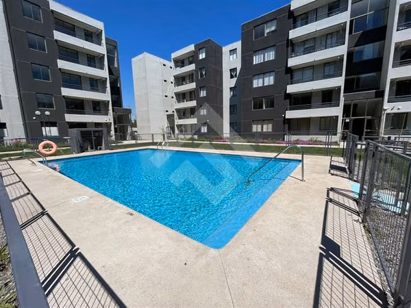 Depto en arriendo Padre Hurtado Condominio Seguridad Piscina