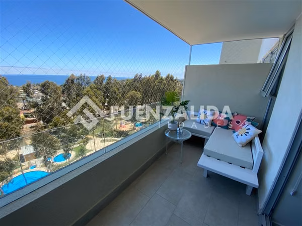 Departamento en venta de 2 dorm. en Algarrobo