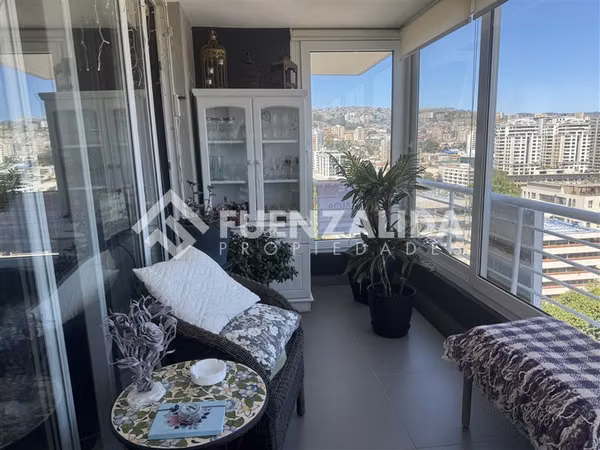 Departamento en venta de 3 dorm. en Viña del Mar