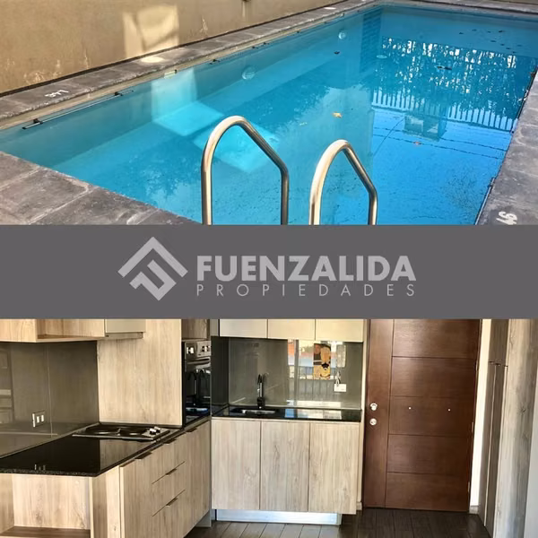 Departamento en venta de 2 dorm. en Santiago