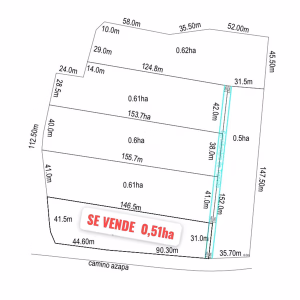 se vende terreno de 5000 MT2 en Azapa a orilla carretera km 6