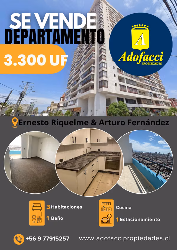 Departamento, Iquique, Ernesto Riquelme & Arturo Fernández