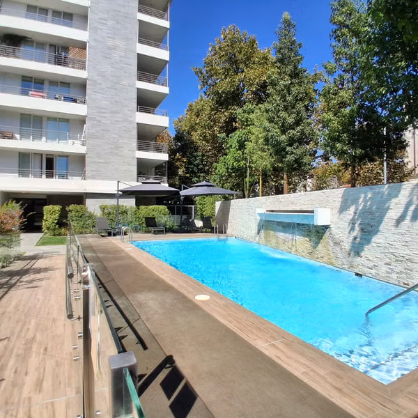 VENDO DEPARTAMENTO EN NUÑOA ALCALDE EDUARDO CASTILLO VELASCO CON ESTACIONAMIENTO Y BOD