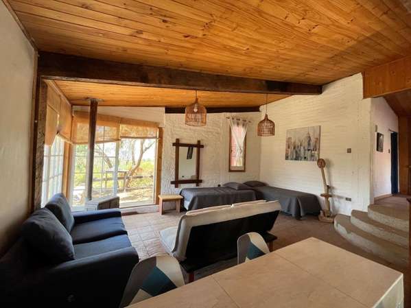 ARRIENDO CS AMOBLADA EN PARCELA  COND. VALLE LOS N