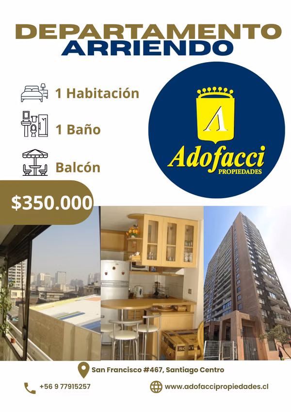 Departamento, Santiago Centro