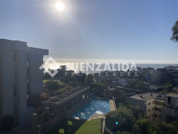 Depto Arriendo 4D Jardín del Mar Vista al Mar Viña del Mar