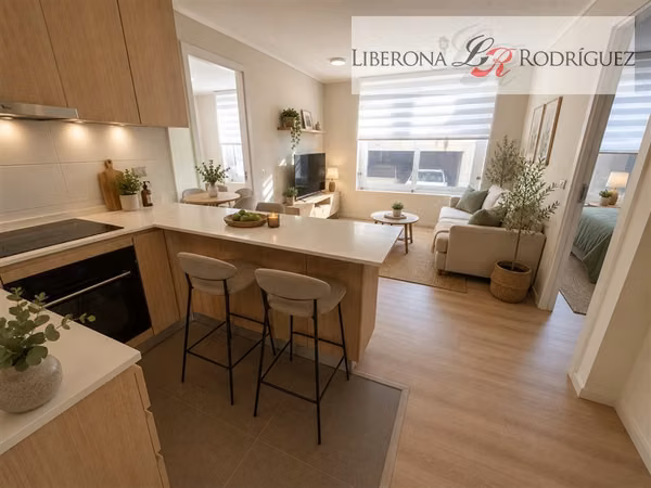 Departamento en arriendo de 2 dorm. en Valparaíso