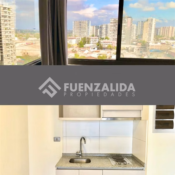 Depto Semi Nuevo en Venta 1D-1B Terraza en Metro Lo Ovalle