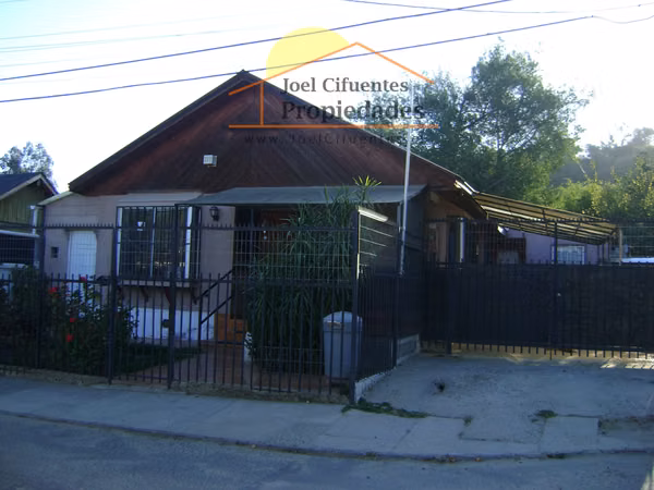 Amplia casa, 1 piso en barrio norte de Villa Alemana. Cod-2419