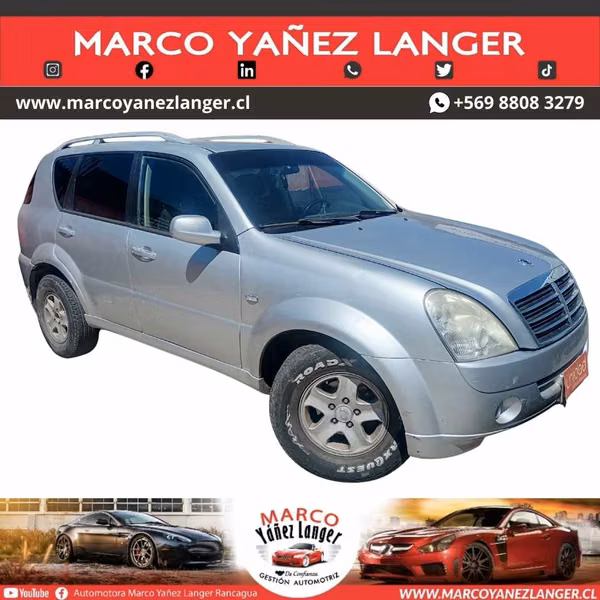 SSANGYONG REXTON II XDI 2.7 / AÑO 2012 /  EXCELENTE ESTADO