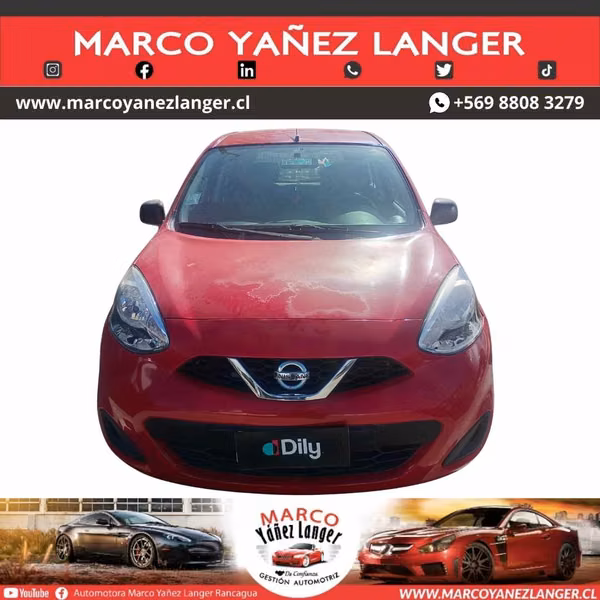 NISSAN MARCH SPORT DRIVE 1.6 / AÑO  KILOMETROS / EXCELENTE ESTADO