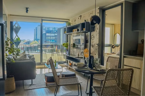 Moderno departamento para estrenar en ñuñoa