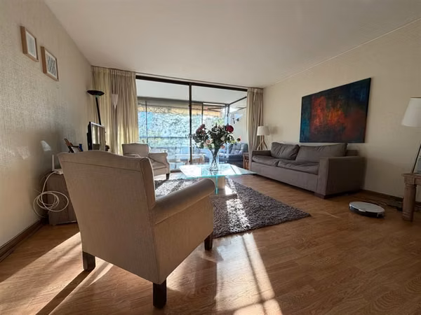 Departamento en arriendo AMOBLADO de 3 dorm. en Las Condes