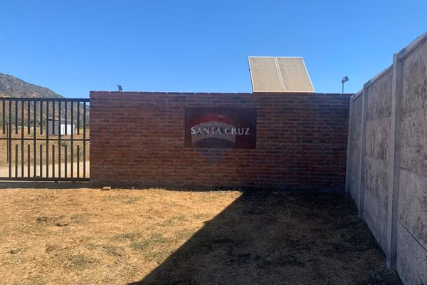 Parcela 5.000 m² valle hermoso santa cruz