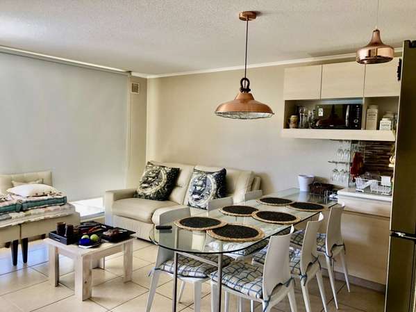DEPARTAMENTO AMOBLADO EN LAGUNA BAHIA ALGARROBO 2D/2B