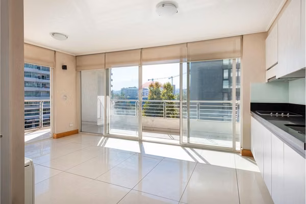 Depto 2d2b, est. bod, las condes, terraza