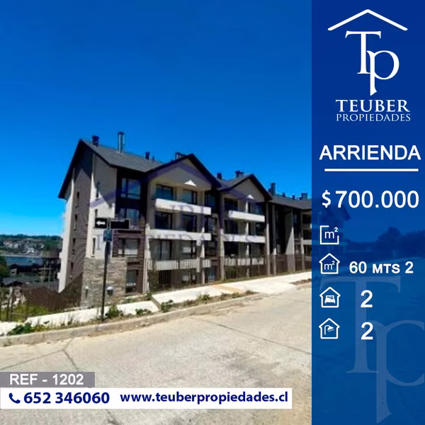 Se Arrienda departamento en calle Decher