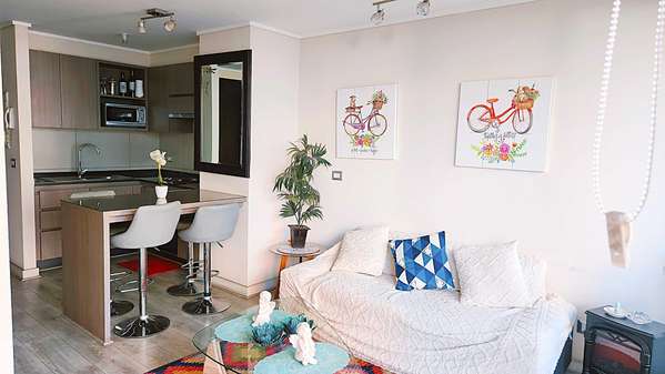 Vendo Depto 1D/1Baño/Est/ Cerca Barrio Italia (160540)