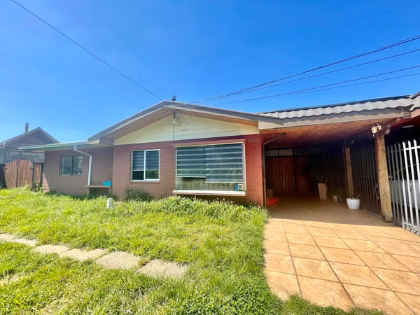 VENTA DE CASA 3D 3B EN SALIDA NORTE TEMUCO