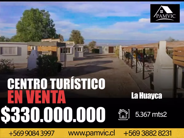 Centro Turístico en Venta en La Huayca