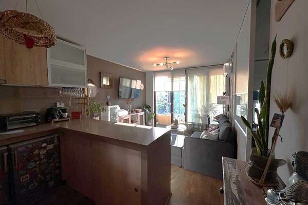 Moderno departamento 1D/1B en Las Condes (162701)