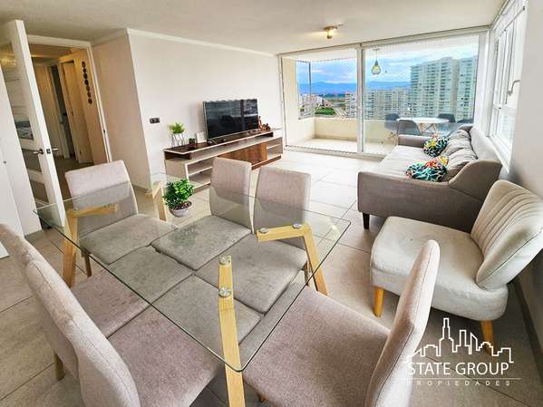 DEPARTAMENTO ENJOY COQUIMBO 3 DORMITORIOS 75 M2 VISTA AL MAR