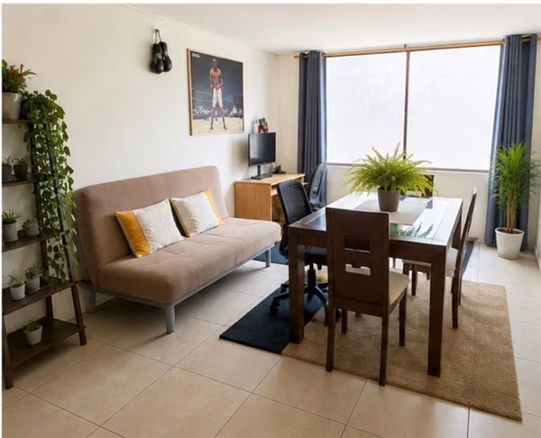 Departamento en venta de 1 dorm. en Vitacura