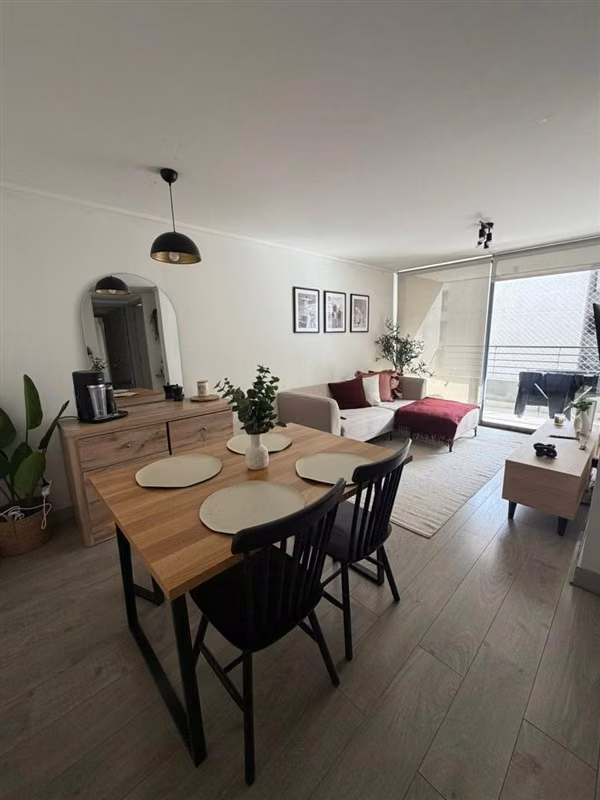 Impecable departamento en venta de 2 dorm en Santiago