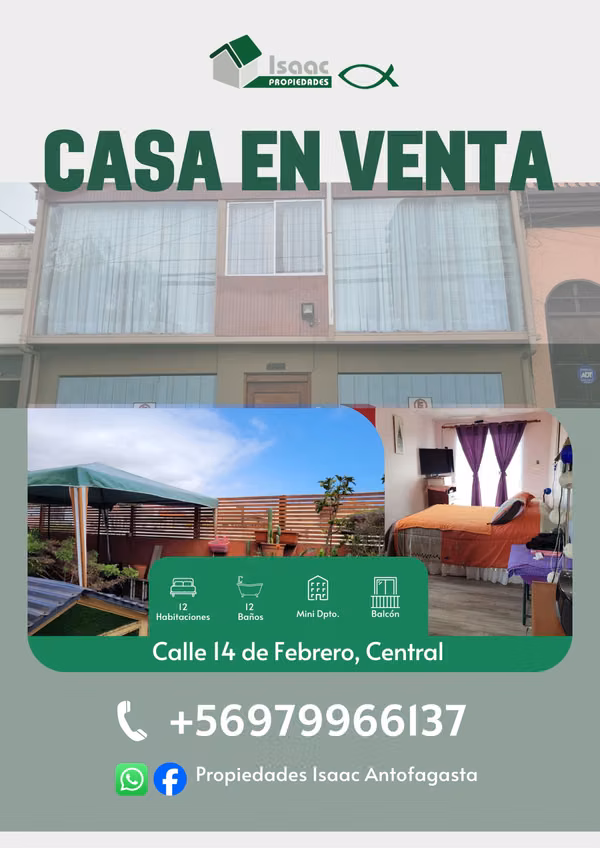 Venta Casa Sector Centro Ideal inersión