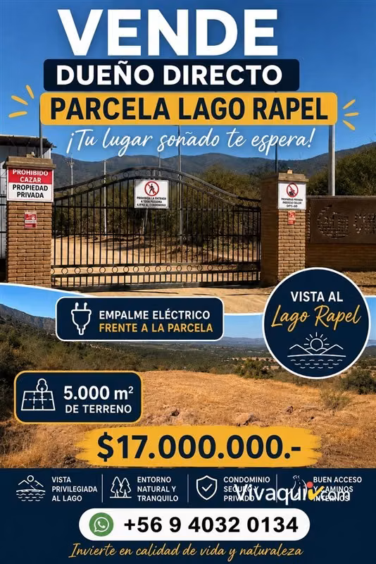 Parcela en venta en Las Cabras