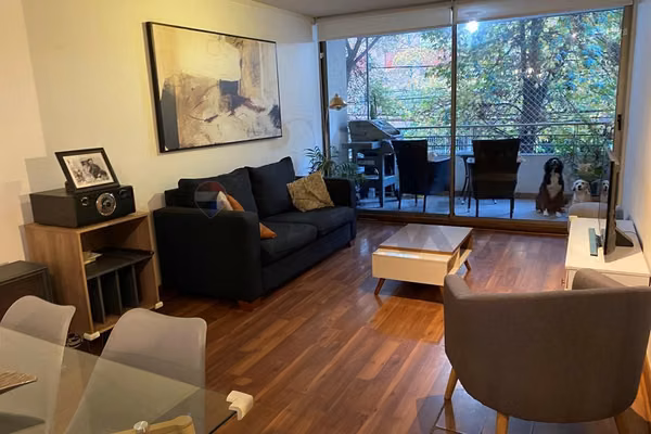 Excelente departamento en providencia