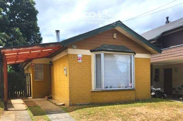 Comoda casa 3D 2B en Bosque Sur, Valdivia