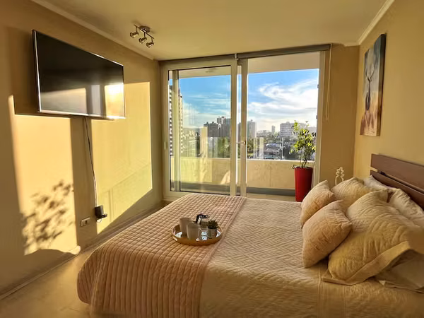 Arriendo depto amoblado