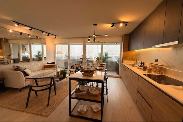 Departamento nuevo 3d con terraza cerrada