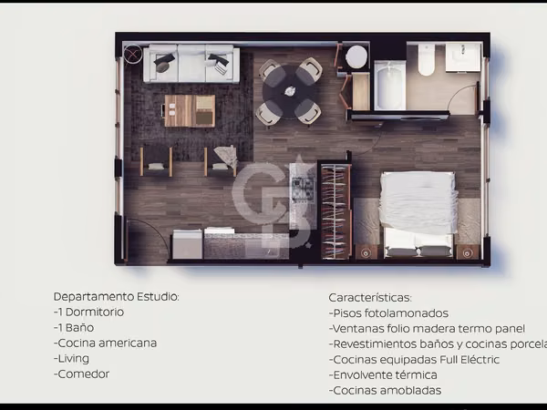 Centrico Departamento en Puerto Montt