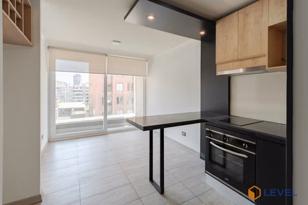 Lira 320 Arriendo Depto 1Dorm con Terraza Santiago Piso 2