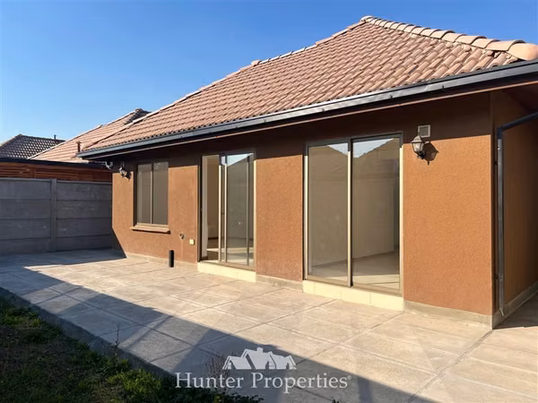 Casa nueva sin uso en venta de 3D, sector San Valentin Talca