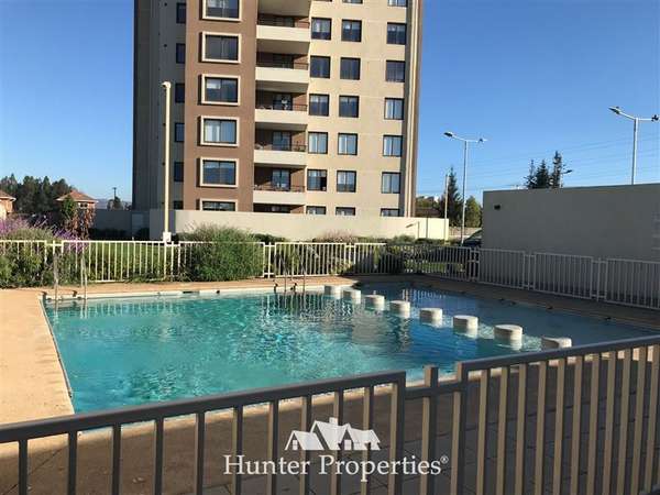 Moderno casi nuevo Departamento en venta de 2D+2B. en Talca