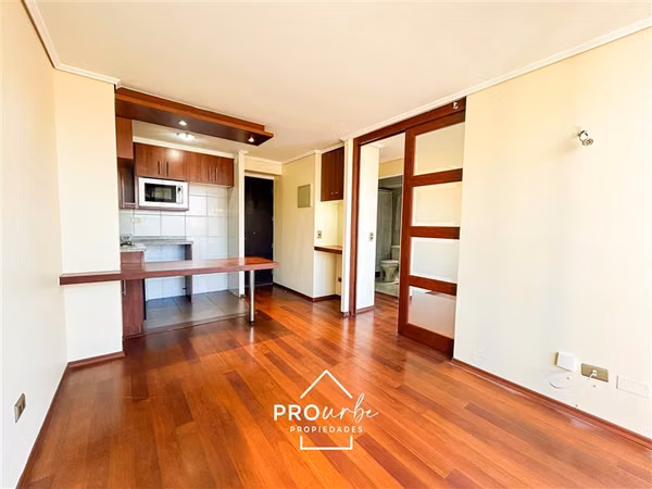 Depto en arriendo de 1D en Santiago con excelente ubicación
