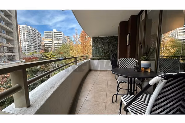 Departamento exclusivo el golf, las condes