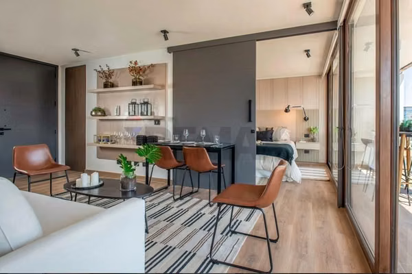 Arriendo moderno depto vista norte 2d+2b