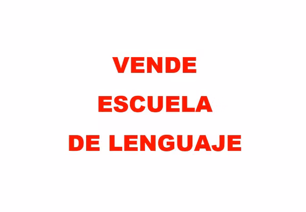 Vende Escuela de Lenguaje FUNCIONANDO en Viña del Mar