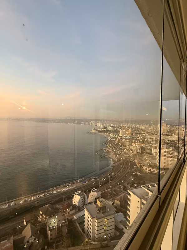 Arriendo Depto, vista panorámica, Recreo, Viña del Mar