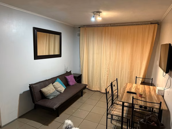 Arriendo depto amoblado
